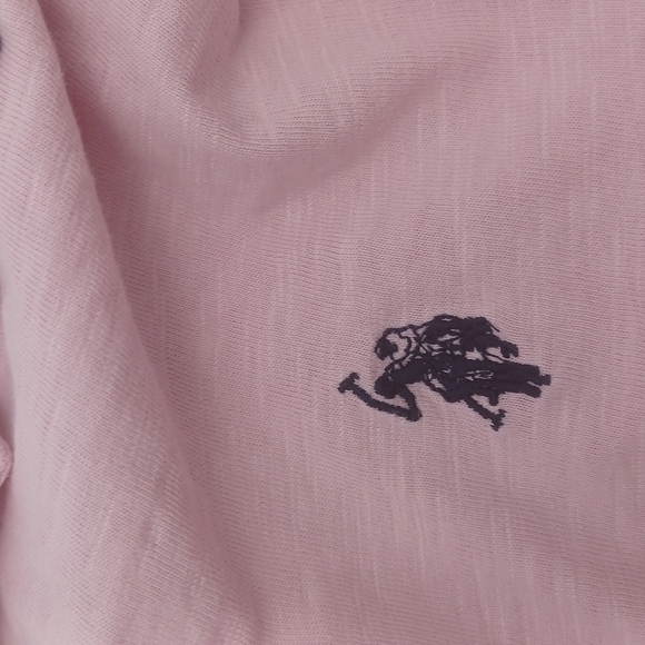 U.S Polo Assn. Pink Polo 3 Button short Sleeve Shirt Men's SZ L Preppy - Picture 6 of 7